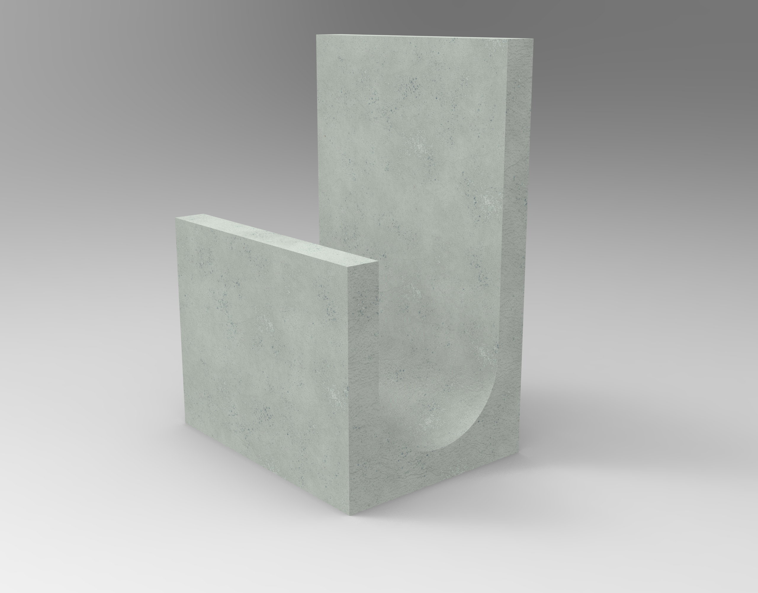 Artefato de Concreto Bloco J